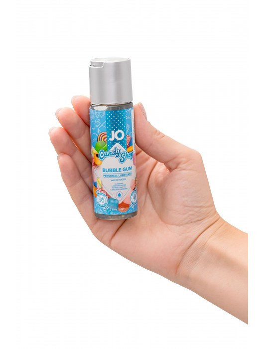 Смазка на водной основе Candy Shop Bubblegum с ароматом жвачки - 60 мл. - System JO - купить с доставкой в Абакане