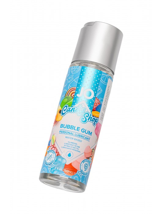 Смазка на водной основе Candy Shop Bubblegum с ароматом жвачки - 60 мл. - System JO - купить с доставкой в Абакане