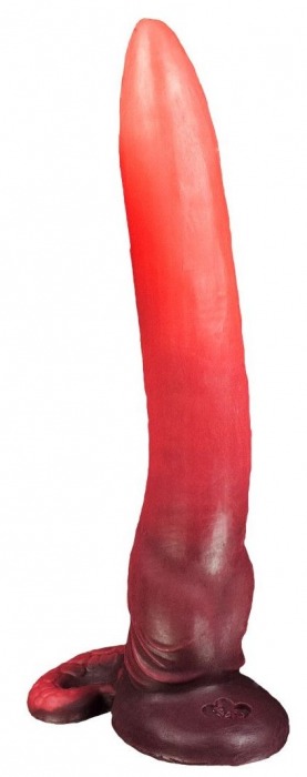 Красный фаллоимитатор  Зорг Лонг  - 42 см. - Erasexa - купить с доставкой в Абакане