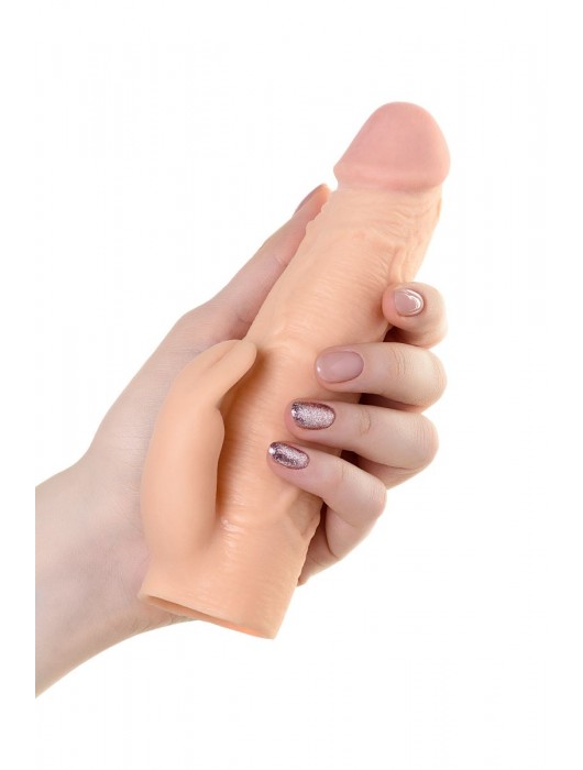 Телесная насадка Toyfa XLover для увеличения размера - 16,8 см. - ToyFa - в Абакане купить с доставкой