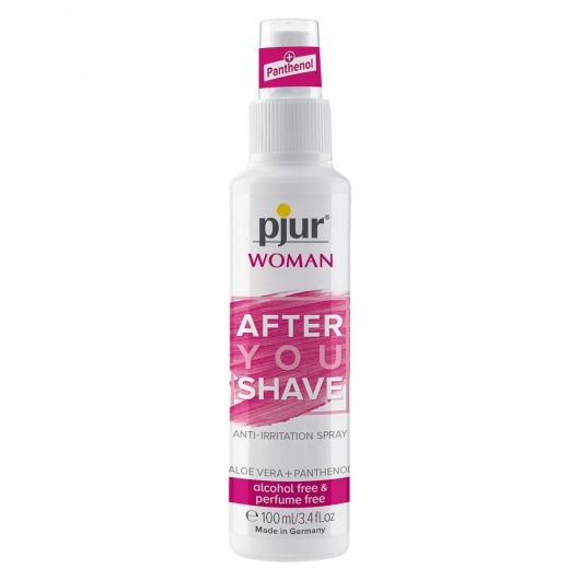 Спрей после бритья pjur WOMAN After You Shave Spray - 100 мл. - Pjur - купить с доставкой в Абакане