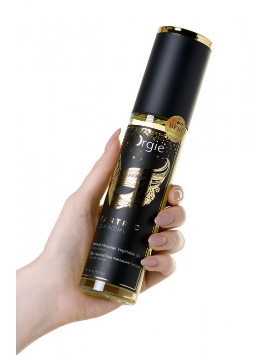 Растительное массажное масло Orgie Tantric Love Ritual - 200 мл. - ORGIE - купить с доставкой в Абакане