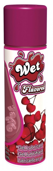 Лубрикант Wet Flavored Sweet Cherry с ароматом вишни - 106 мл. - Wet International Inc. - купить с доставкой в Абакане