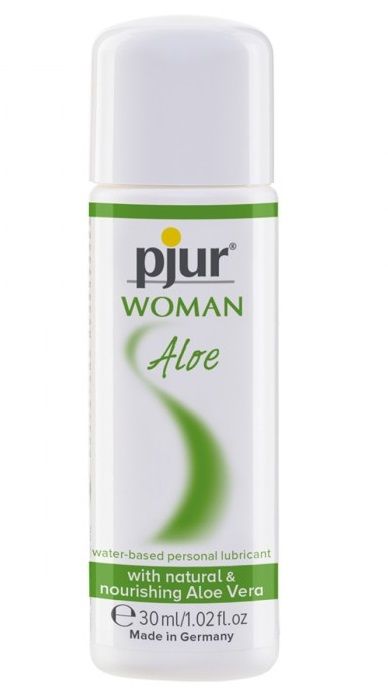 Лубрикант на водной основе pjur WOMAN Aloe - 30 мл. - Pjur - купить с доставкой в Абакане