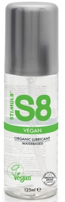 Веганский лубрикант на водной основе S8 Vegan Lube - 125 мл. - Stimul8 - купить с доставкой в Абакане