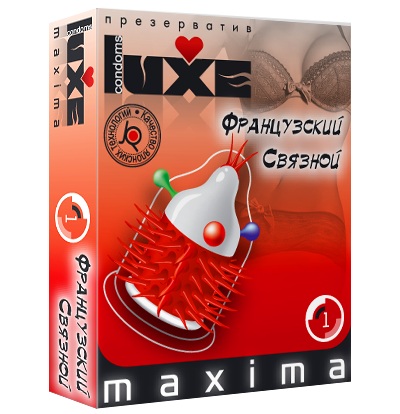 Презерватив LUXE Maxima  Французский связной  - 1 шт. - Luxe - купить с доставкой в Абакане