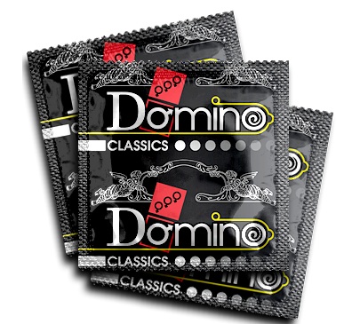 Ароматизированные презервативы Domino  Земляника  - 3 шт. - Domino - купить с доставкой в Абакане