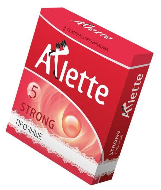 Ультрапрочные презервативы Arlette Strong - 3 шт. - Arlette - купить с доставкой в Абакане