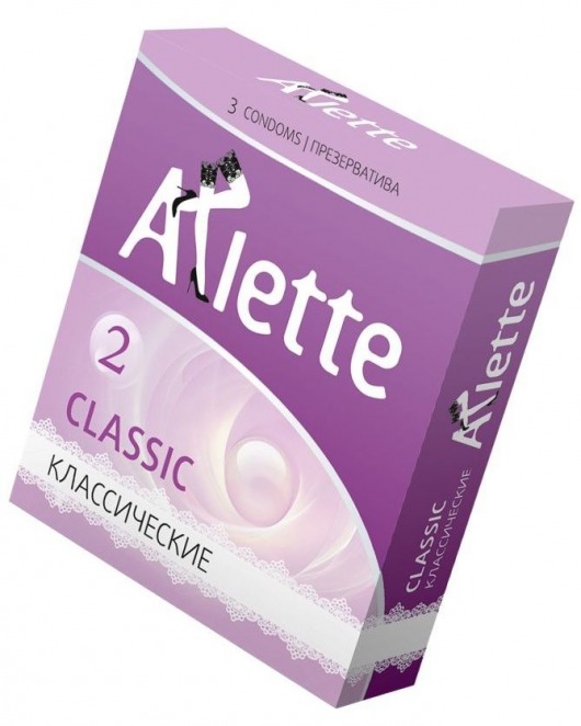 Классические презервативы Arlette Classic - 3 шт. - Arlette - купить с доставкой в Абакане