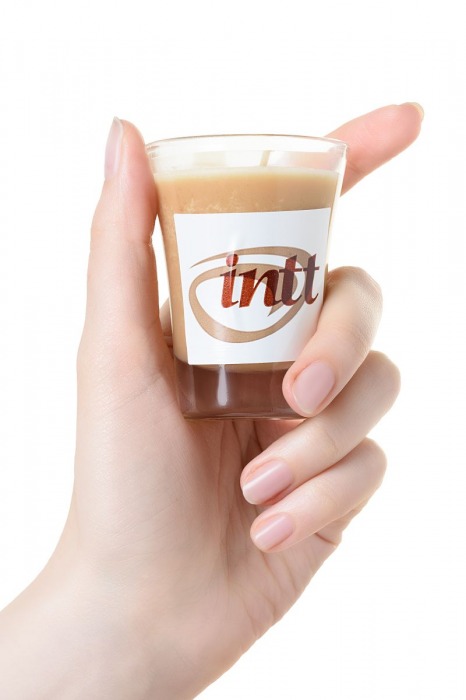 Массажная свеча для поцелуев Nutella с ароматом Нутеллы - 30 гр. - INTT - купить с доставкой в Абакане