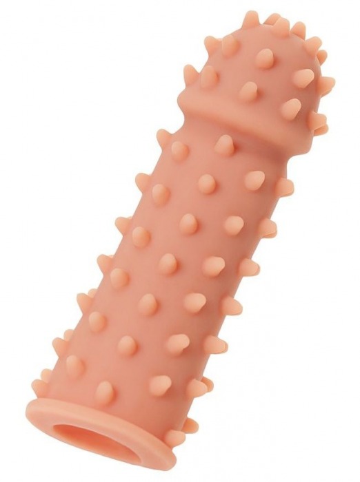 Телесная реалистичная насадка KOKOS Extreme Sleeve 03 с дополнительной стимуляцией - 12,7 см. - KOKOS - в Абакане купить с доставкой