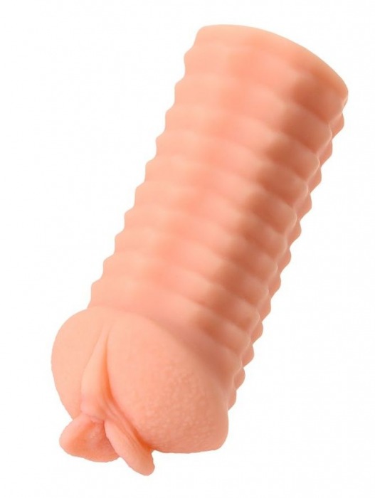 Мастурбатор-вагина ELEGANCE с ребрами на поверхности - KOKOS - в Абакане купить с доставкой