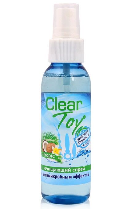 Очищающий спрей для игрушек CLEAR TOY Tropic - 100 мл. - Биоритм - купить с доставкой в Абакане