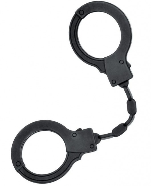 Черные силиконовые наручники A-Toys без ключа - A-toys - купить с доставкой в Абакане