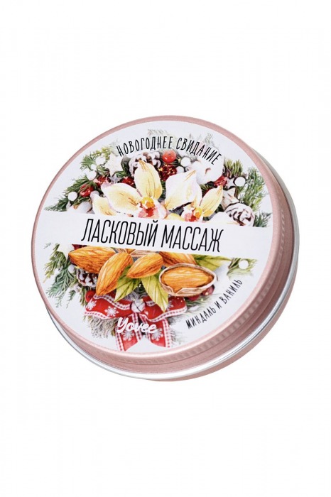 Массажная свеча «Ласковый массаж» с ароматом миндаля и ванили - 30 мл. - ToyFa - купить с доставкой в Абакане