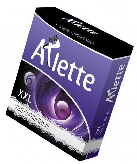Презервативы Arlette XXL увеличенного размера - 3 шт. - Arlette - купить с доставкой в Абакане