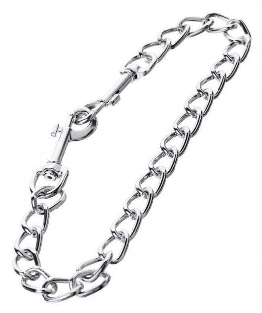 Серебристая соединительная цепочка с двумя карабинами - ToyFa - купить с доставкой в Абакане