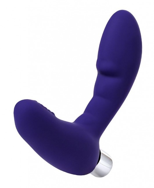 Фиолетовый вибростимулятор простаты Bruman - 12 см. - ToyFa - в Абакане купить с доставкой