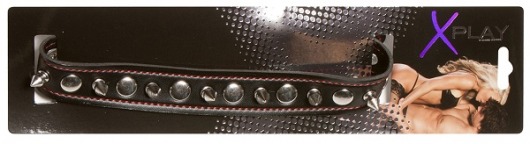 Ошейник с шипами X-Play Spiked Collar - Allure Lingerie - купить с доставкой в Абакане