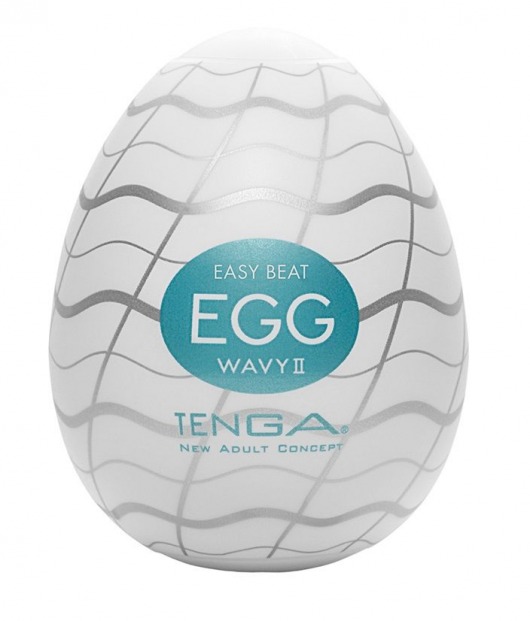 Мастурбатор-яйцо EGG Wavy II - Tenga - в Абакане купить с доставкой