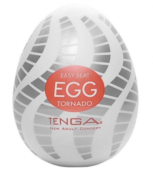 Мастурбатор-яйцо EGG Tornado - Tenga - в Абакане купить с доставкой