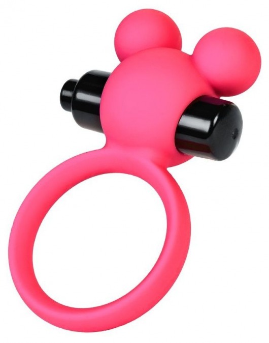 Розовое виброкольцо на пенис A-Toys - A-toys - в Абакане купить с доставкой