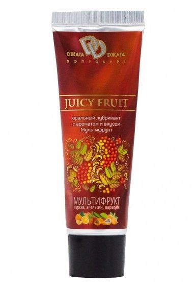 Интимный съедобный лубрикант JUICY FRUIT с ароматом фруктов - 30 мл. - БиоМед - купить с доставкой в Абакане