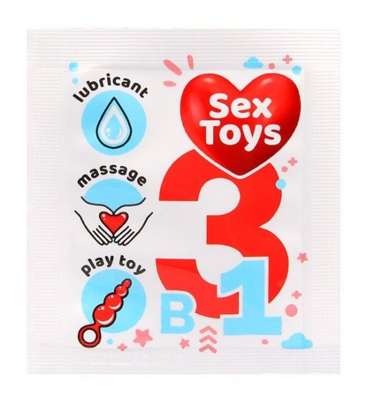 Гель-лубрикант на водной основе Sex Toys - 4 гр. - Биоритм - купить с доставкой в Абакане