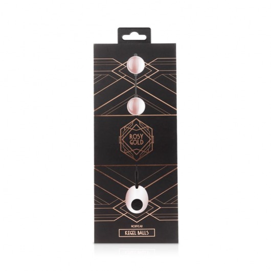 Розовые вагинальные шарики Kegel Balls - ONE DC B.V.