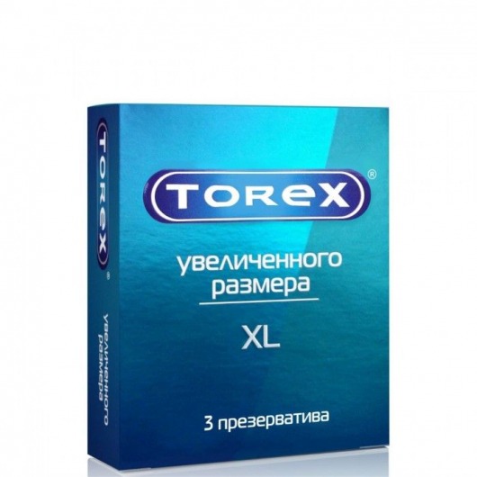 Презервативы Torex  Увеличенного размера  - 3 шт. - Torex - купить с доставкой в Абакане