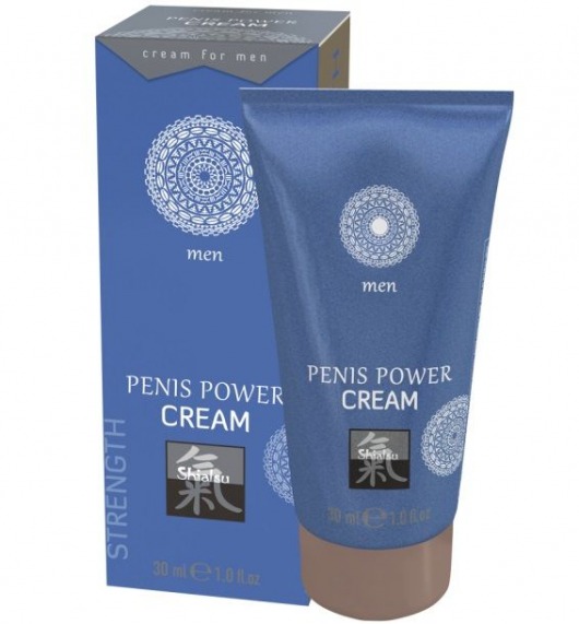 Возбуждающий крем для мужчин Penis Power Cream - 30 мл. - Shiatsu - купить с доставкой в Абакане