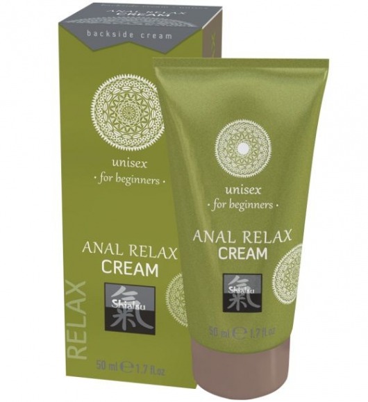 Анальный крем Anal Relax Cream - 50 мл. - Shiatsu - купить с доставкой в Абакане