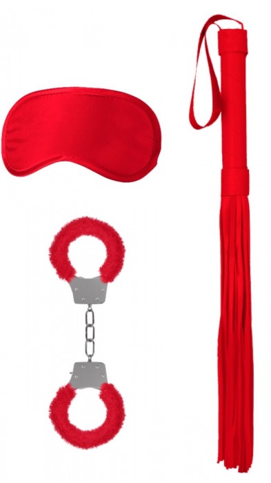 Красный набор для бондажа Introductory Bondage Kit №1 - Shots Media BV - купить с доставкой в Абакане