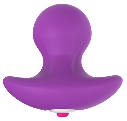 Фиолетовая вибропробка PLEASURE KNOB - 6,5 см. - Dream Toys