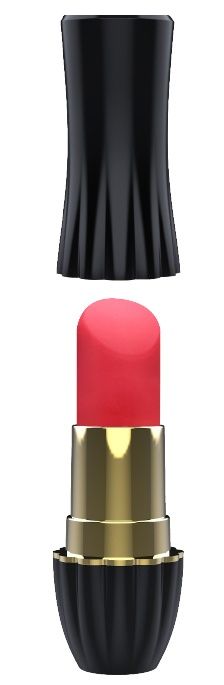 Клиторальный стимулятор-помада LIPSTICK - 9,3 см. - Dream Toys - купить с доставкой в Абакане