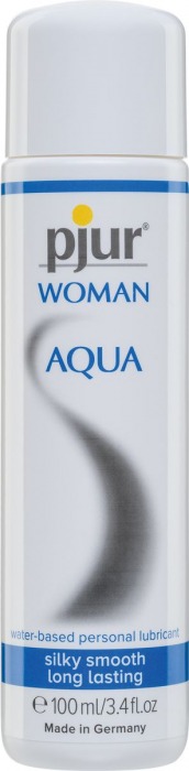 Лубрикант на водной основе pjur WOMAN Aqua - 100 мл. - Pjur - купить с доставкой в Абакане