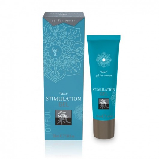 Возбуждающий интимный гель STIMULATION GEL Mint - 30 мл. - Shiatsu - купить с доставкой в Абакане