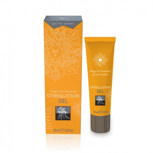 Возбуждающий интимный гель STIMULATION GEL Ginger   Cinnamon - 30 мл. - Shiatsu - купить с доставкой в Абакане