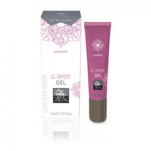 Возбуждающий интимный гель G-SPOT GEL - 15 мл. - Shiatsu - купить с доставкой в Абакане