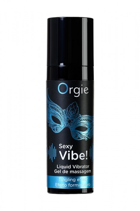 Гель для массажа ORGIE Sexy Vibe Liquid Vibrator с эффектом вибрации - 15 мл. - ORGIE - купить с доставкой в Абакане