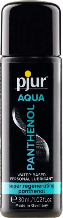 Лубрикант на водной основе с пантенолом pjur AQUA Panthenol - 30 мл. - Pjur - купить с доставкой в Абакане