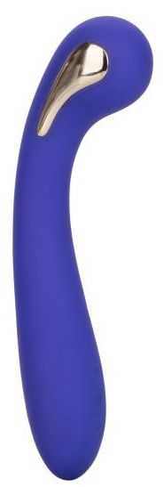 Фиолетовый вибромассажер с электростимуляцией Intimate Estim Petite G Wand - 19 см. - California Exotic Novelties - купить с доставкой в Абакане