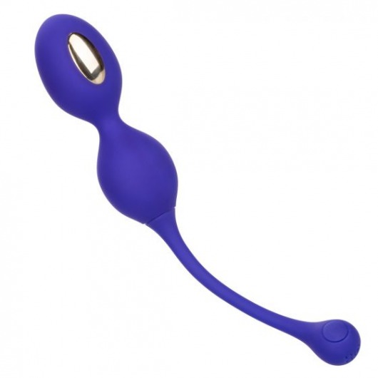 Фиолетовые виброшарики с электростимуляцией Impulse Intimate E-Stimulator Dual Kegel - California Exotic Novelties - купить с доставкой в Абакане