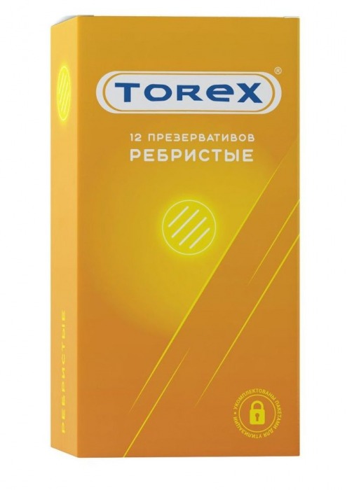 Текстурированные презервативы Torex  Ребристые  - 12 шт. - Torex - купить с доставкой в Абакане