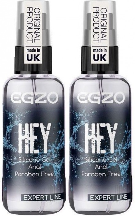 Набор анальных смазок на силиконовой основе EGZO HEY Expert Line - 2 х 50 мл. - EGZO - купить с доставкой в Абакане