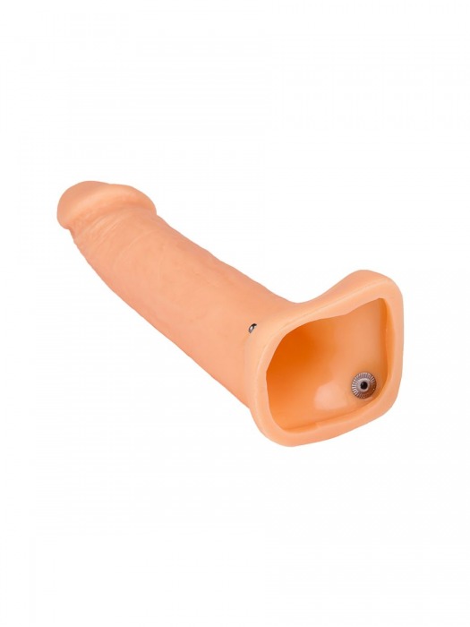 Фаллопротез на резинке №2- 16,3 см. - Джага-Джага - купить с доставкой в Абакане