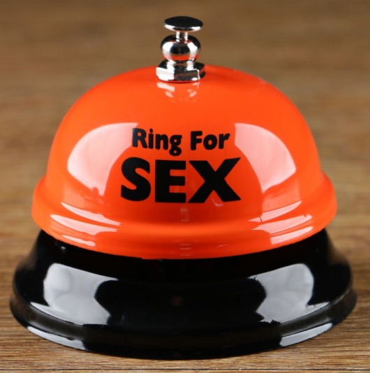 Настольный звонок RING FOR SEX - Сима-Ленд - купить с доставкой в Абакане