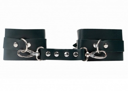 Изумрудные широкие наножники с ремешками - Джага-Джага - купить с доставкой в Абакане