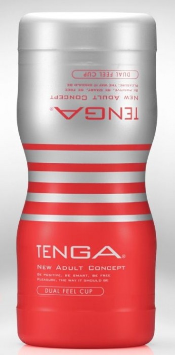 Мастурбатор TENGA Dual Sensation Cup - Tenga - в Абакане купить с доставкой