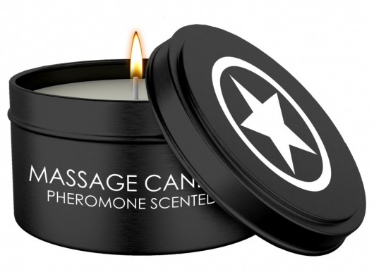 Массажная свеча с феромонами Massage Candle Pheromone Scented - Shots Media BV - купить с доставкой в Абакане